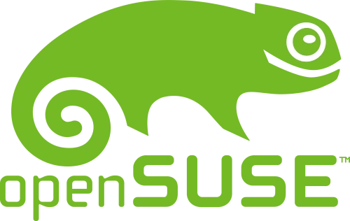OpenSUSE Linux logo on a transparent background
